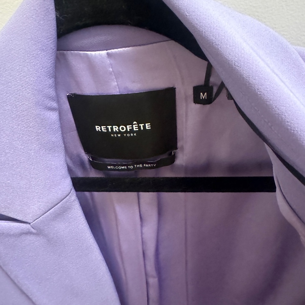 Retrofete Kristen purple Lilac blazer - Picture 10 of 14